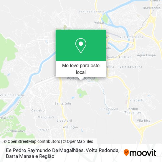 Ee Pedro Raymundo De Magalhães mapa