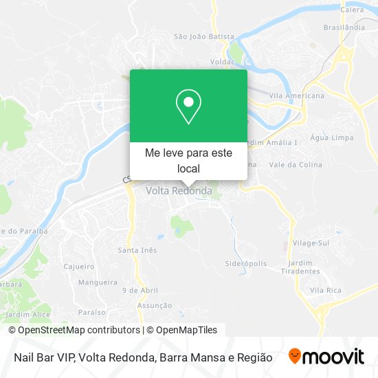 Nail Bar VIP mapa