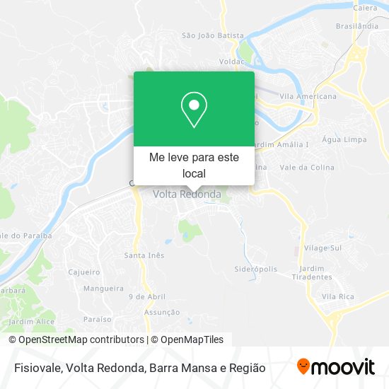 Fisiovale mapa