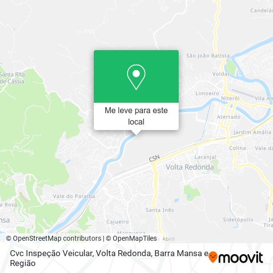 Cvc Inspeção Veicular mapa