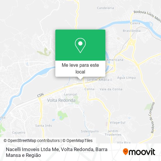 Nacelli Imoveis Ltda Me mapa