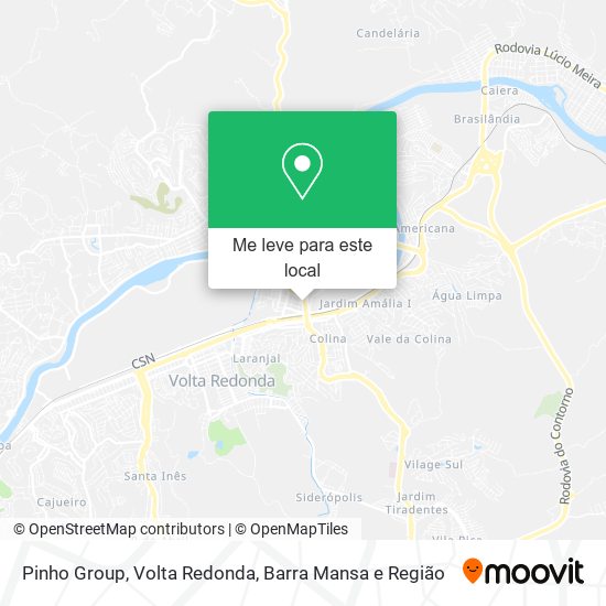 Pinho Group mapa