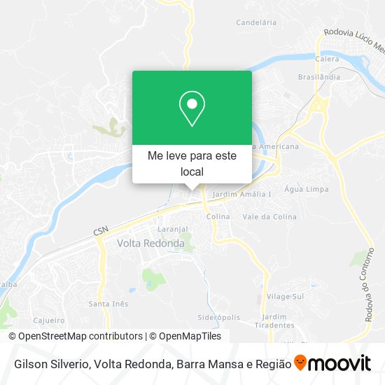 Gilson Silverio mapa