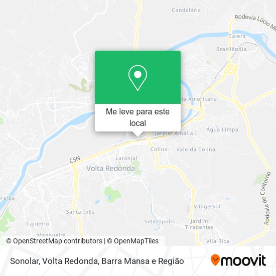 Sonolar mapa