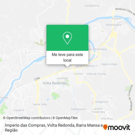 Imperio das Compras mapa