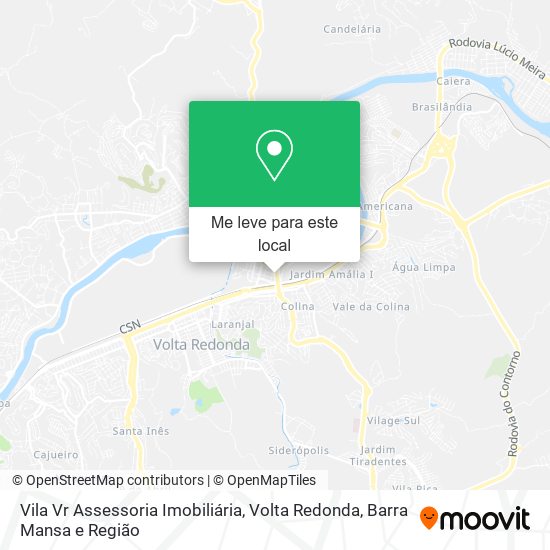 Vila Vr Assessoria Imobiliária mapa