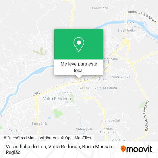 Varandinha do Leo mapa