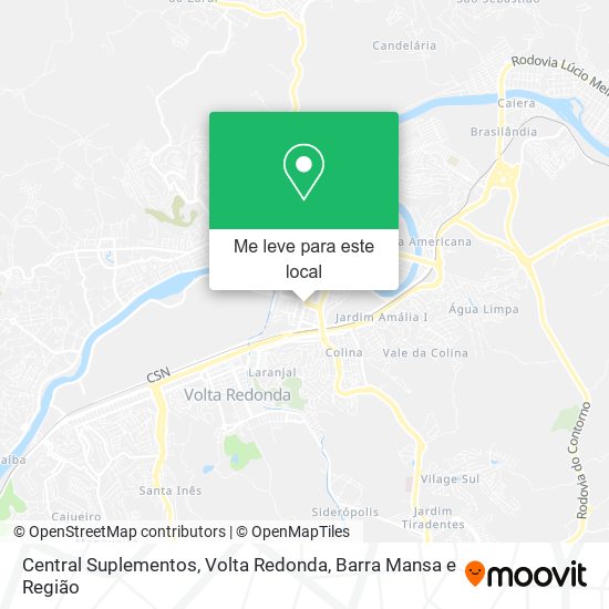 Central Suplementos mapa