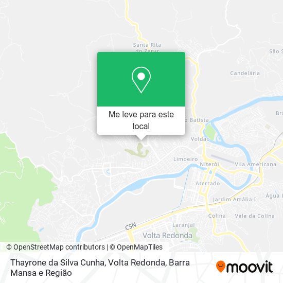 Thayrone da Silva Cunha mapa