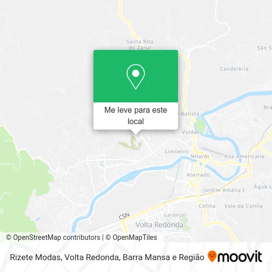 Rizete Modas mapa