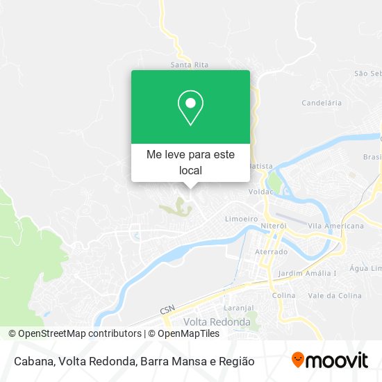 Cabana mapa