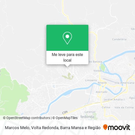 Marcos Melo mapa