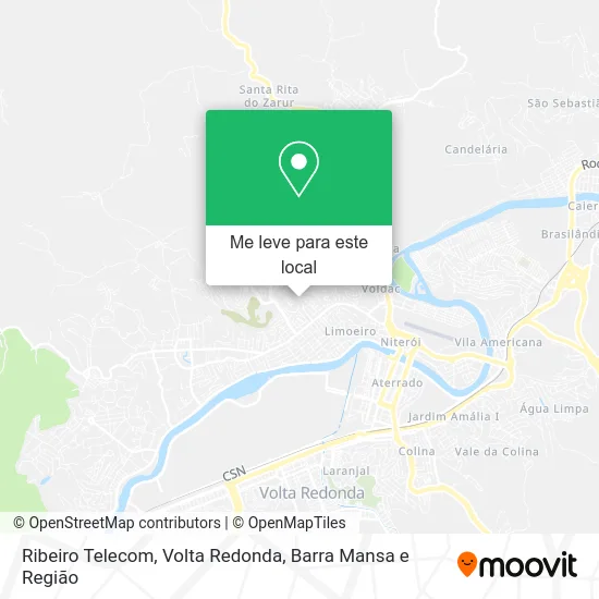Ribeiro Telecom mapa