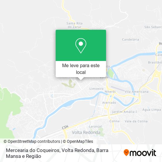 Mercearia do Coqueiros mapa