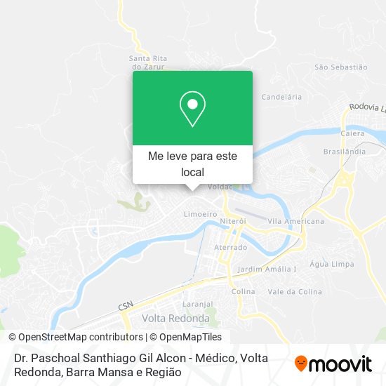 Dr. Paschoal Santhiago Gil Alcon - Médico mapa