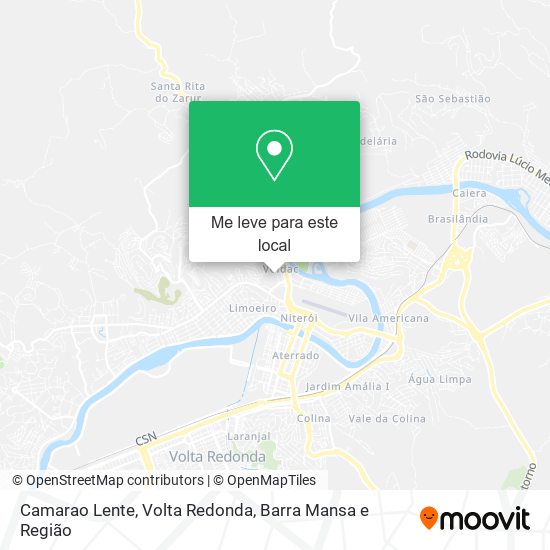 Camarao Lente mapa