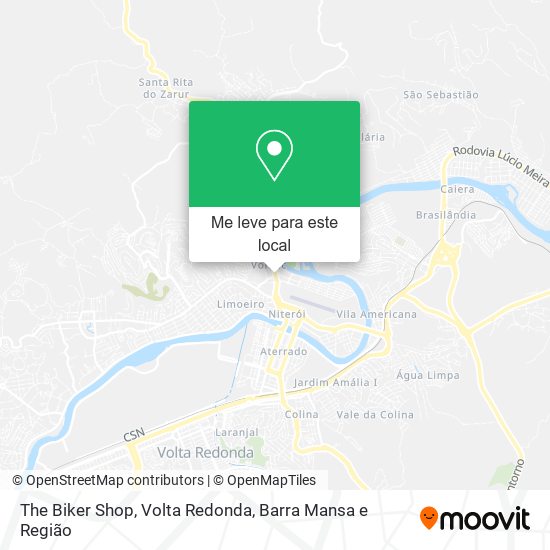 The Biker Shop mapa