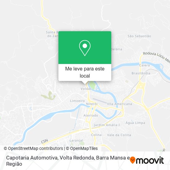 Capotaria Automotiva mapa