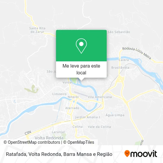 Ratafada mapa