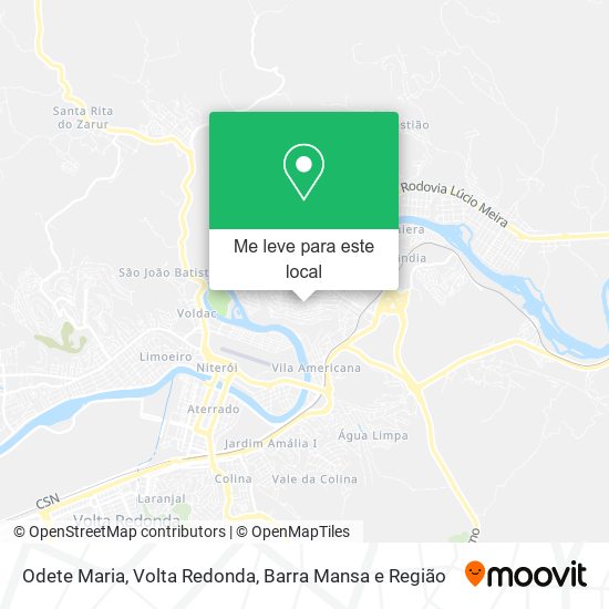 Odete Maria mapa