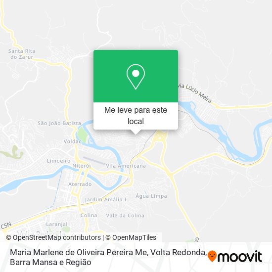 Maria Marlene de Oliveira Pereira Me mapa