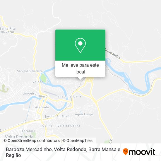 Barboza Mercadinho mapa