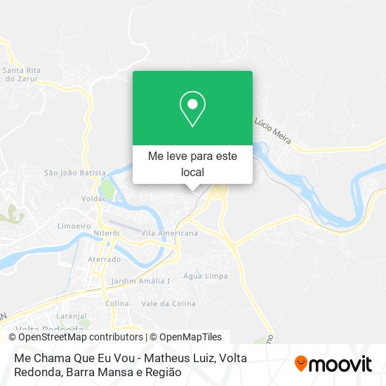 Me Chama Que Eu Vou - Matheus Luiz mapa