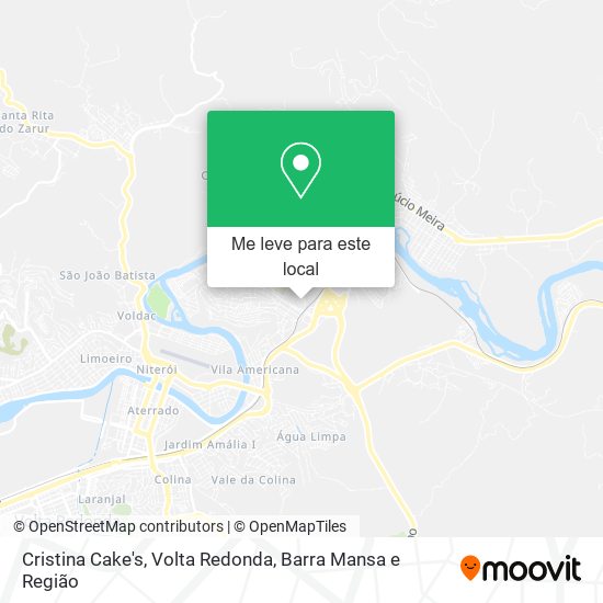 Cristina Cake's mapa