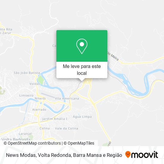 News Modas mapa