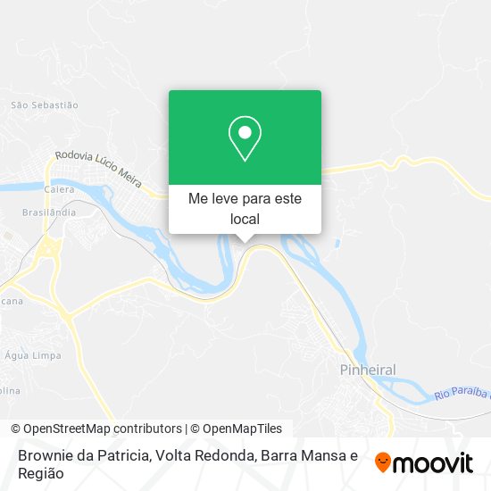 Brownie da Patricia mapa
