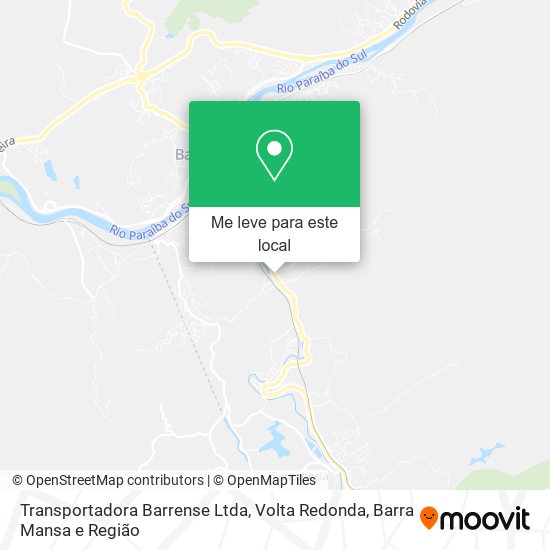 Transportadora Barrense Ltda mapa