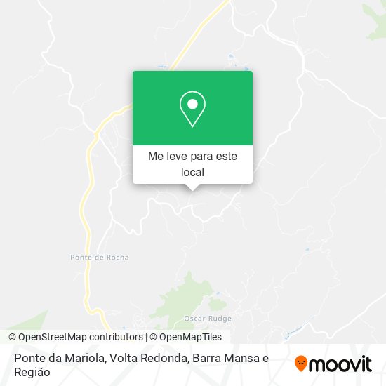 Ponte da Mariola mapa