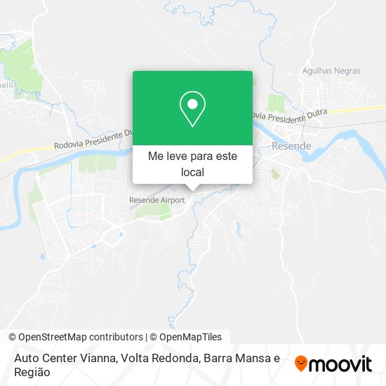 Auto Center Vianna mapa