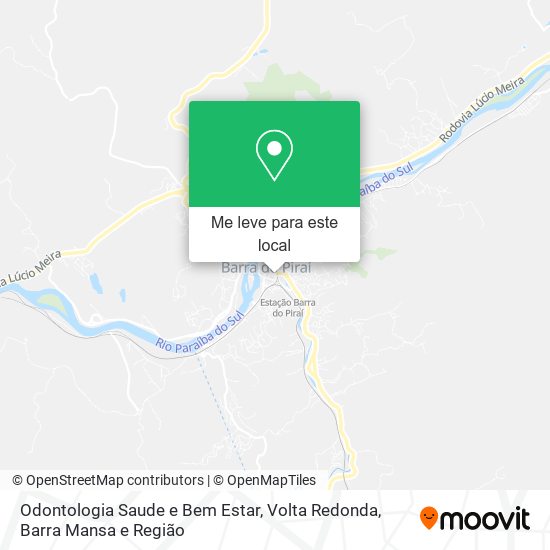 Odontologia Saude e Bem Estar mapa