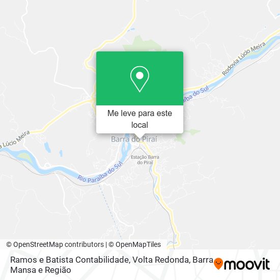 Ramos e Batista Contabilidade mapa