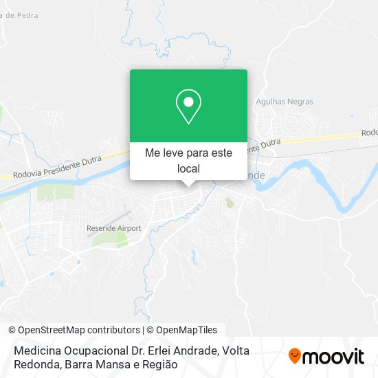 Medicina Ocupacional Dr. Erlei Andrade mapa
