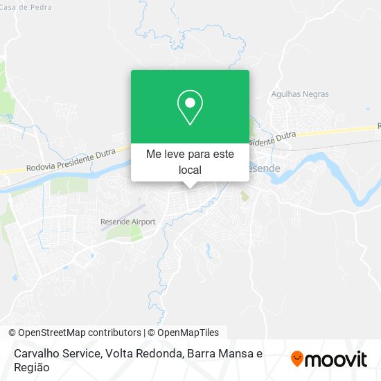 Carvalho Service mapa