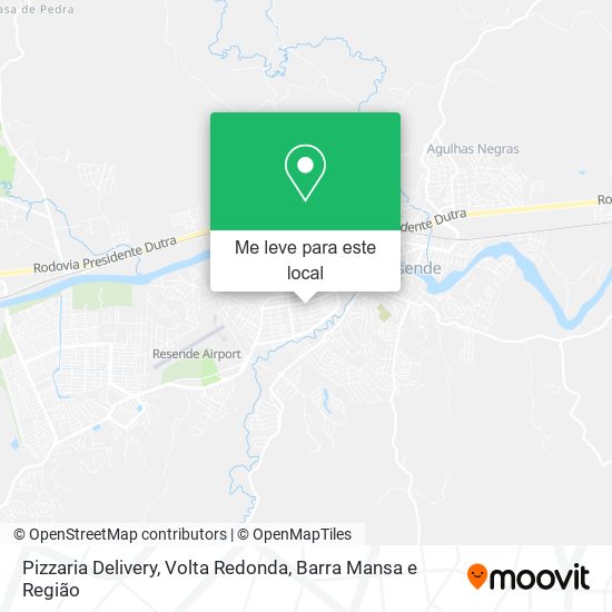 Pizzaria Delivery mapa