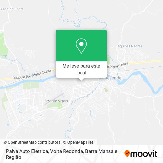 Paiva Auto Eletrica mapa
