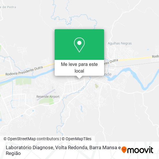 Laboratório Diagnose mapa