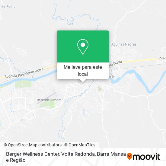 Berger Wellness Center mapa