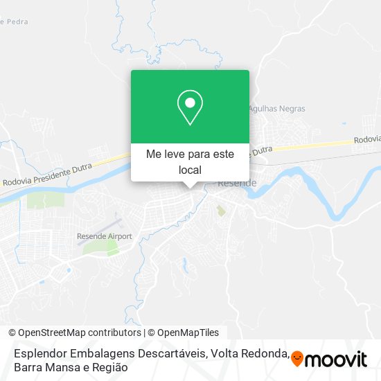 Esplendor Embalagens Descartáveis mapa