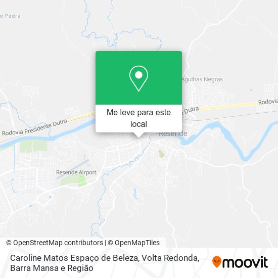 Caroline Matos Espaço de Beleza mapa