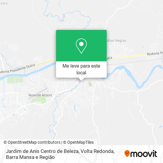 Jardim de Anis Centro de Beleza mapa