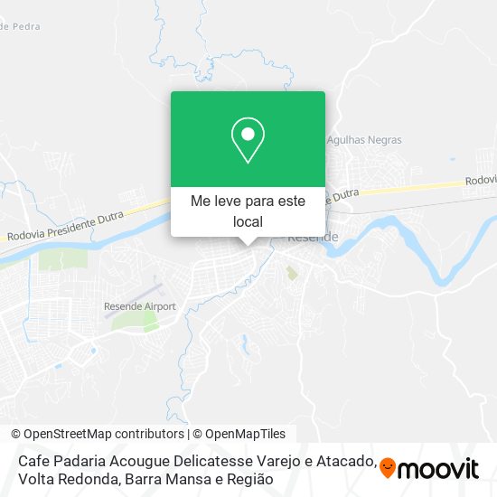 Cafe Padaria Acougue Delicatesse Varejo e Atacado mapa