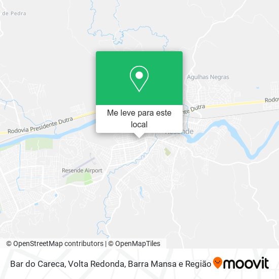 Bar do Careca mapa