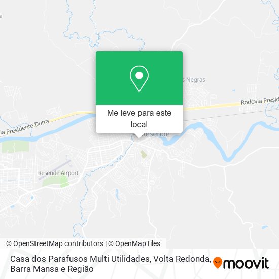 Casa dos Parafusos Multi Utilidades mapa