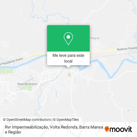 Rvr Impermeabilização mapa