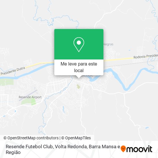 Resende Futebol Club mapa
