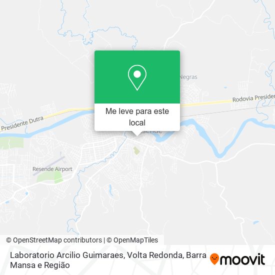 Laboratorio Arcilio Guimaraes mapa